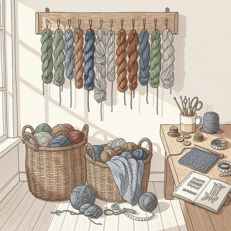 6 Best Yarn Racks For Accessible Fiber Organization